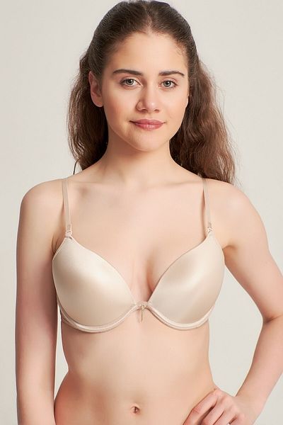 Pemilo Sutien Micro Cappucino pentru femei 7101016 Unsupported Stone