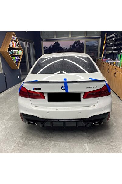 HYM TUNİNG BMW 5 Serisi G30 CS Style Yarasa Spoiler, Yeni 520 Spoyler ABS Pla...