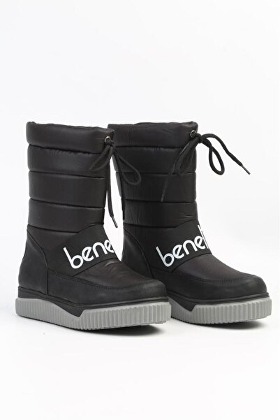 Benetton BN-50032 Жіночі зимові черевики чорні 36-40