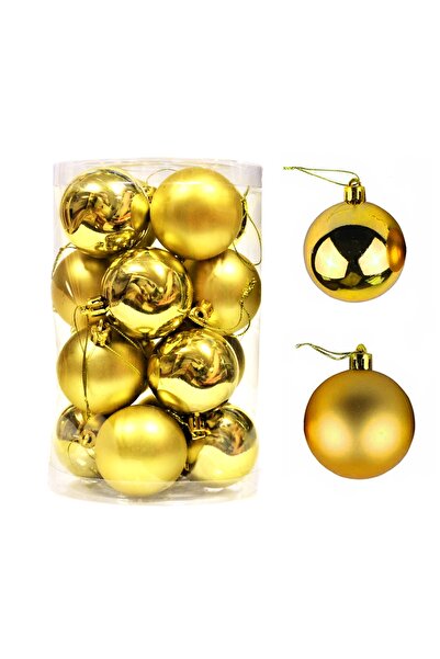 Sezy 30 Τεμάχια Στολίδι Χριστουγεννιάτικου Δέντρου Πολυτελές Στολίδι Μπάλα Χαριτωμένη 5 εκ.