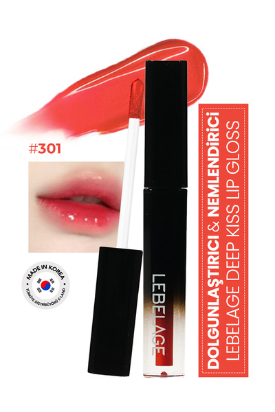 LEBELAGE Nemlendirici Dudak Parlatıcı Gloss LEBELAGE Deep Kiss Volume Lip Gloss