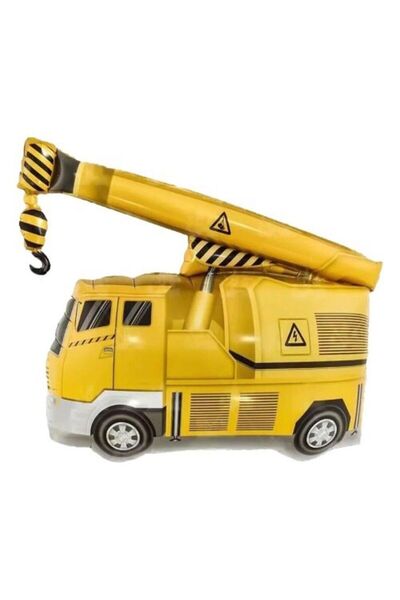 DÜVENCİ TİCARET İNŞAAT TEMALI İŞ MAKİNALARI VİNÇ FOLYO BALON