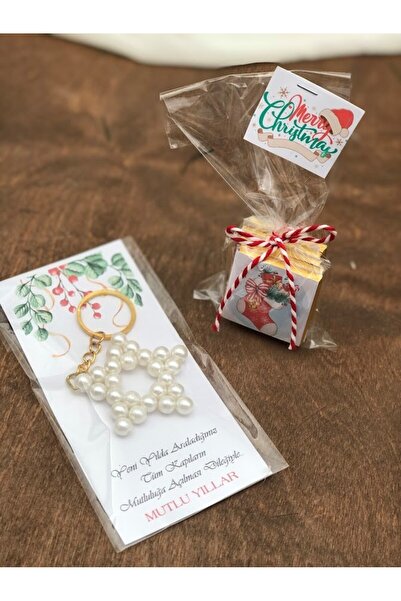 Masalsı Concept Yılbaşı özel kartlı anahtarlık,En Uygun Yılbaşı Hediyelik Eti...