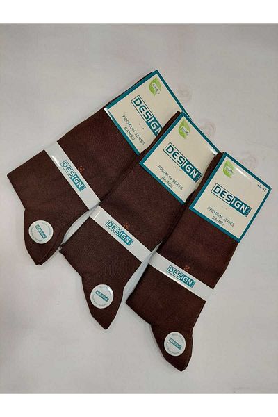 Design Socks DESIGN MEN'S BAMBOO SOCKS 3-PACK