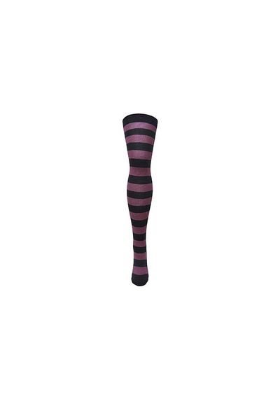 Design Socks STRIPED COTTON KNEE TOP SOCKS