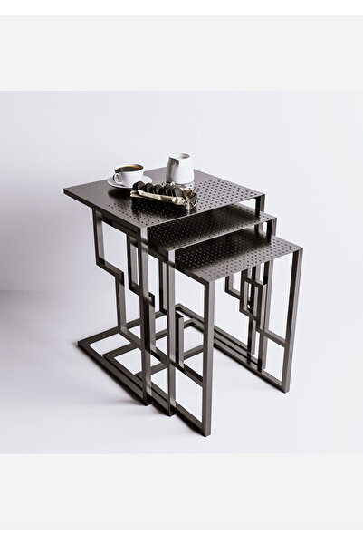 sc sonsesconcept Zigon Yan sehpa, Ev ,Salon, Ofis, dekorasyon, mobilya ,Metal...