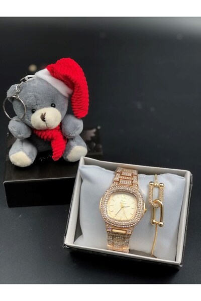 Masalsı Concept Yeni yıl yılbaşı hediyesi sevgiliye kız arkadaşa anneye noel Saat hediye seti
