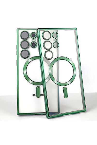 UnDePlus Samsung Galaxy Note 20 Ultra Kılıf Magsafe Kamera Lensli Korumalı Şe...