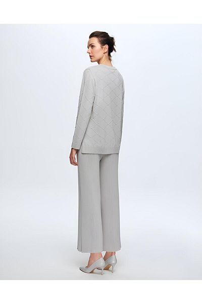 MISS DALIDA Fusta pantaloni din tricot din cauciuc pentru femei