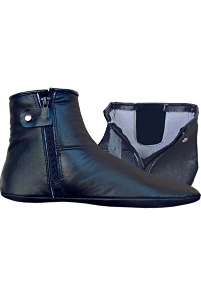 KCMN Κάλτσες Mest 100% Γνήσιο Δέρμα Balakix (ΠΑΠΟΥΤΣΙΑ ΜΠΑΛΑΡΙΝΑΣ) Μαύρο