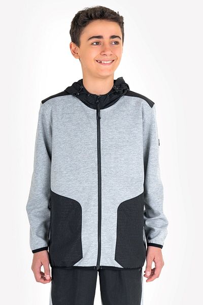 Lescon Hanorac cu glugă cu fermoar pentru copii 23n-3101