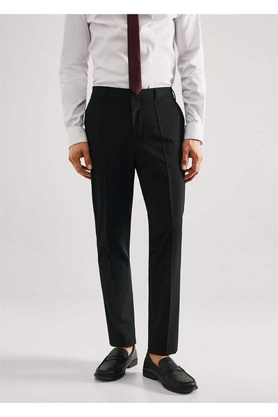 MANGO Man Stretch Fabric Super Slim Fit Παντελόνι