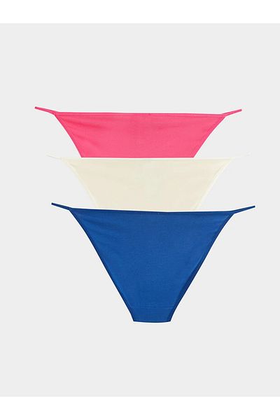 LC Waikiki Christmas Themed Bikini Panties 3 Pack