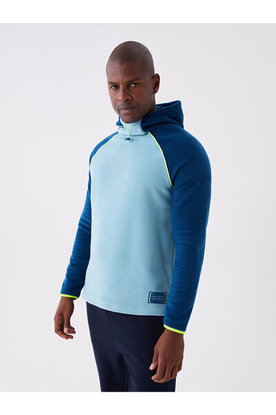 LC Waikiki LCW Active Ανδρική Φούτερ με Κουκούλα από Μακρυμάνικο Φλις
