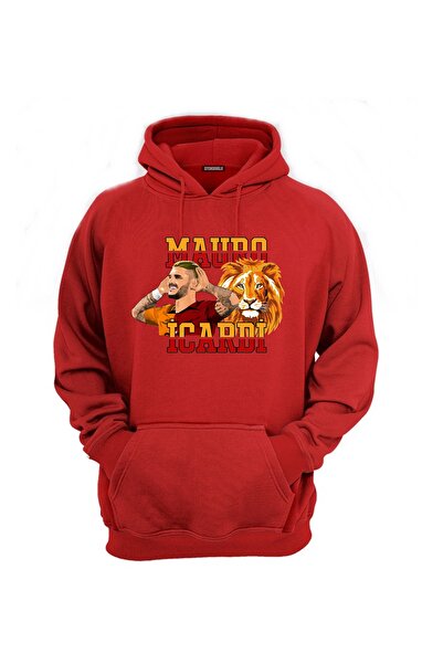 Efendioğlu Design ASLAN LOGOLU 3 İPLİK ŞARDONLU HOODİE