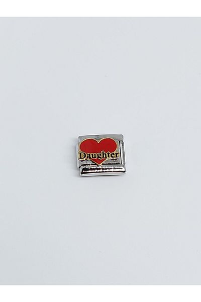 RoseCo00 Steel Italian Bracelet Charm
