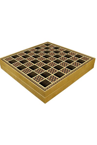 Miajima Wooden Chess Set Vip Wooden Luxury Chess with Gold Chest Box