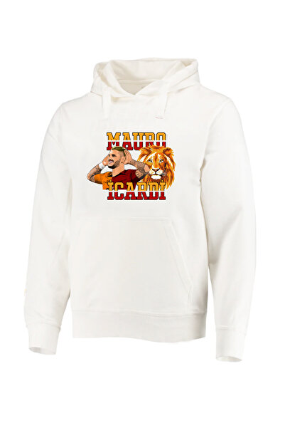 Efendioğlu Design ASLAN LOGOLU 3 İPLİK ŞARDONLU HOODİE