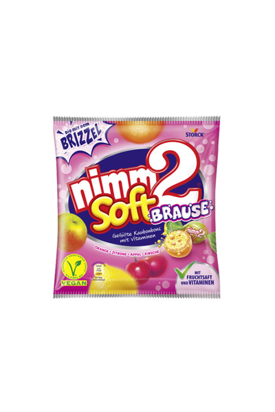 TWOXPLUS Nimm2 Soft BRAUSE Vitamin ve Meyve Dolgulu Şekerleme – VEGAN 345gr