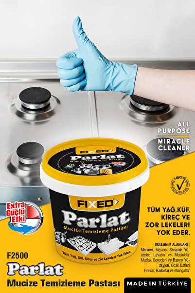 FIXED Sgs Parlat 6 Adet Çok Amaçlı Mucize Temizleyici Pasta Yağ Küf Kireç Çözücü F2500-6