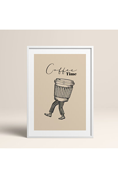 HOMEPACK Pictură unică înrămată Pictură poster din seria de cafea modernă TK/174