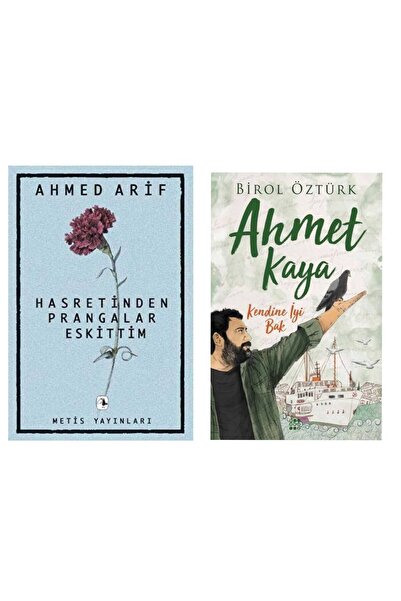 Metis Yayınları Hasretinden Prangalar Eskittim - Ahmed Arif - Ahmet Kaya - Kendine İyi Bak - Birol Öztürk