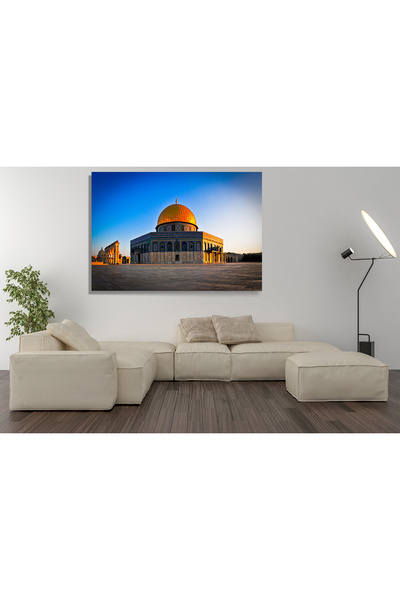 MBA Mescidi Aksa 30x40 kanvas tablo