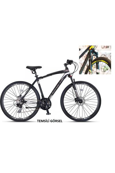 Halıcı Ümit 28J ÜMİT MAGNETIC V ŞEHİR BİSİKLETİ - SİYAH LİME - 51