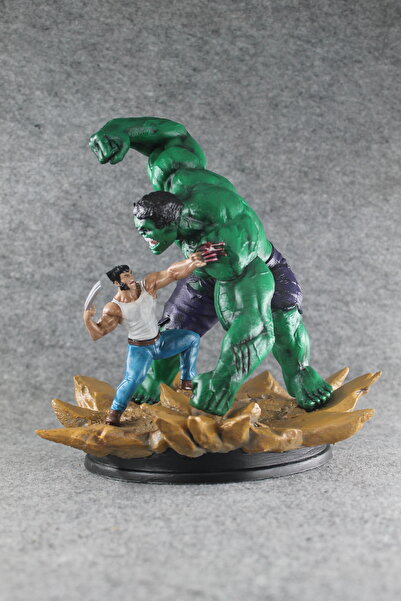 PWUL WORKS Hulk Wolverine diorama 20 CM DEV BOY Büst / Figür