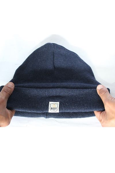 EGZOZCUM Soft folded knitted Beanie adult unisex thick winter