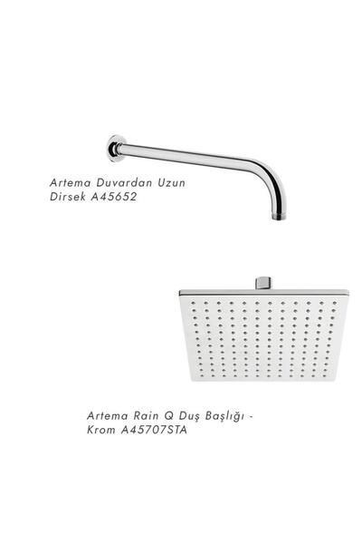 Artema Flo S Concealed Bathroom Faucet Set A49297 (Without Spout)