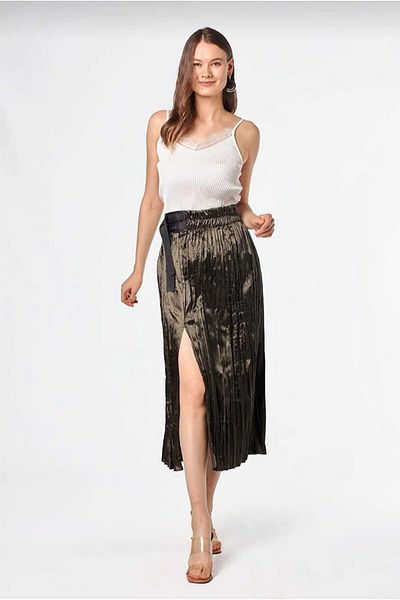 Butik Lena Satin Long Skirt