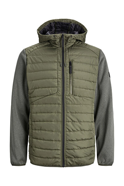 Jack & Jones Men's Hooded Hybrid Jacket Coat - 12237780