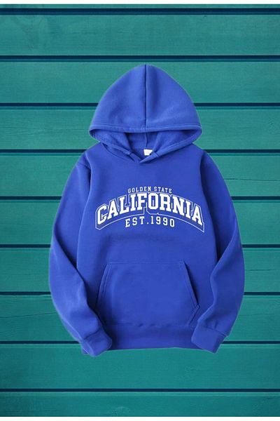 MAD COLLECTİON Φούτερ με κουκούλα UNISEX California