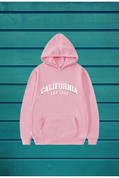 MAD COLLECTİON Φούτερ με κουκούλα UNISEX California