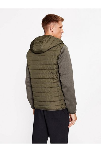 Jack & Jones Men's Hooded Hybrid Jacket Coat - 12237780