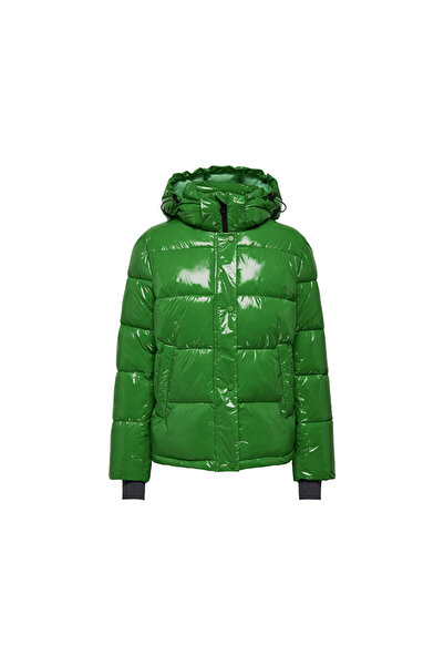 ONLY Onlannlouis Premium Puffer Jkt Otw Women's Casual Coat15287919-GREEN-BEE Green