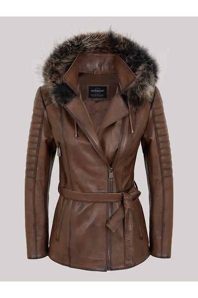 Derimont's Women's Leather Coat Code-KA02025
