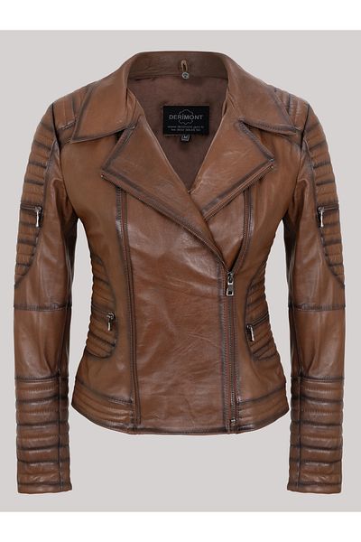 Derimont's Women's Leather Coat Code-KA02036