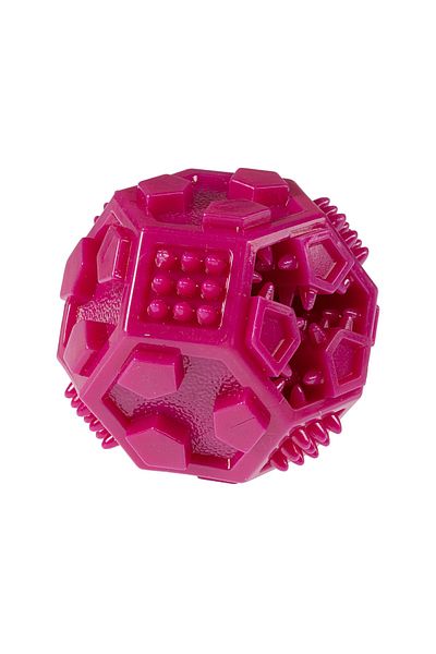 Gimdog Ball Shaped Dog Reward Toy Pink