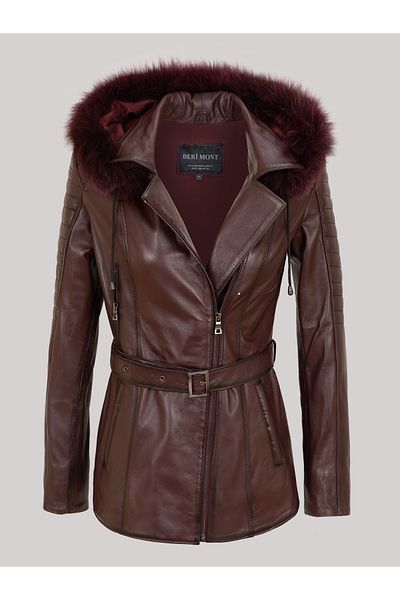 Derimont's Women's Leather Coat Code-KA02024