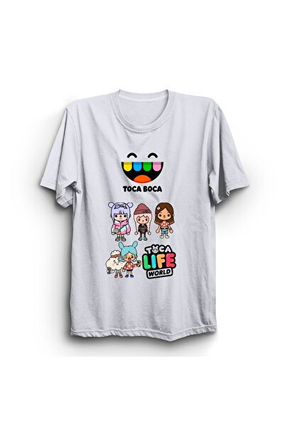 The Fame Toca Boca, Personaje Toca Life World, VRS03, Joc, Tricou de joc