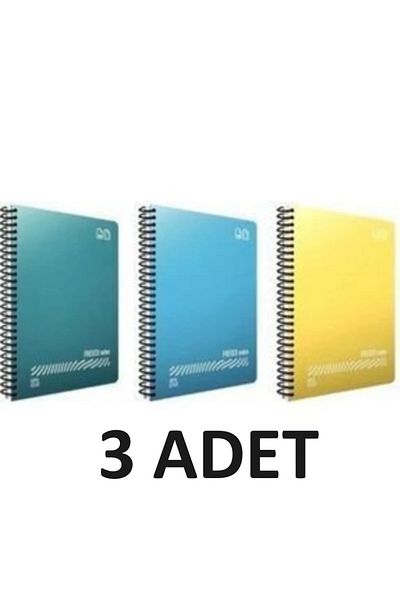 tüftürük Gıpta Fresco (pachet de 3) A4 100 coli 2 pătrate + 1 linie + iluminator Cadoul nostru