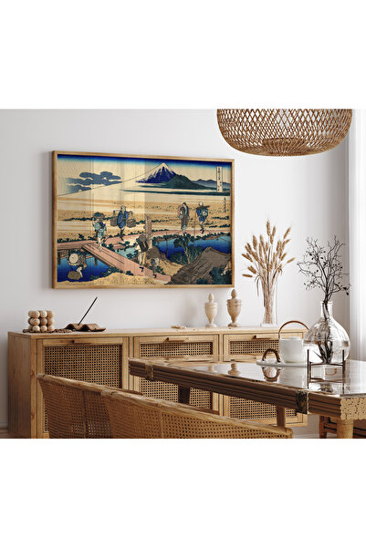 Pegziz Japon Gravür Sanatı Dekoratif Poster 60x90cm.