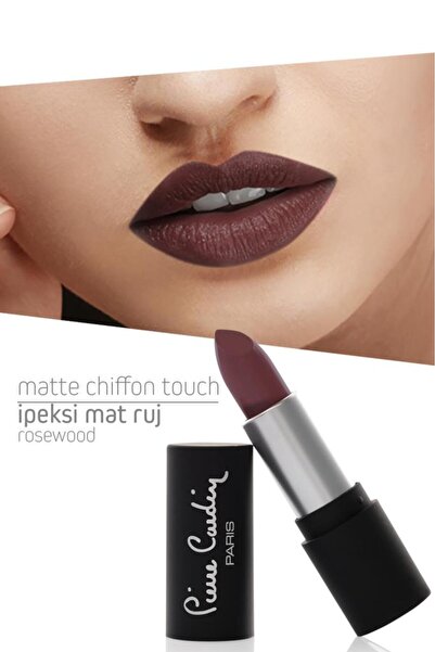 Pierre Cardin Matte Chiffon Touch Lipstick - Rosewood -176