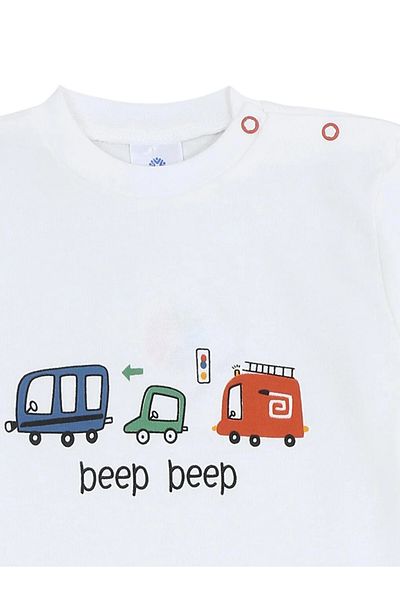 Luggi Baby VEHICLE PATTERNED PAJAMAS SET