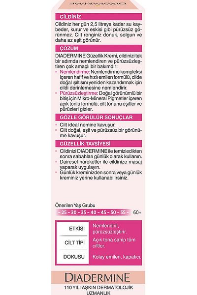 Diadermine Essentıals Bb Cream Light Tone 50 ml