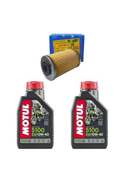 Motul DOMİNAR 400 UG YAĞ FİLTRE MOTUL 5100 10w40 YAĞ BAKIM SETİ