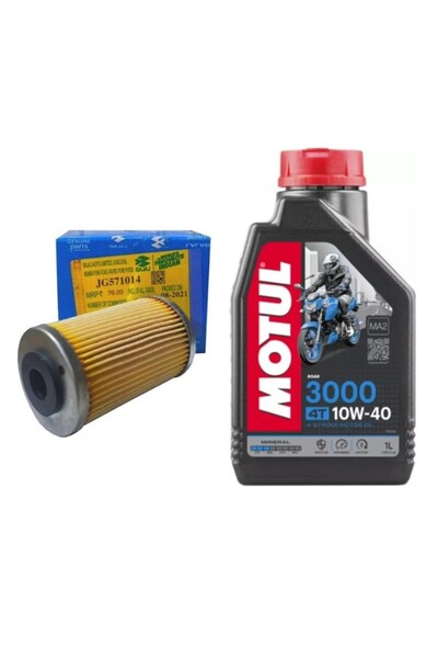 Motul PULSAR 200RS YAĞ FİLTRE MOTUL 3000 10W40 YAĞ BAKIM SETİ