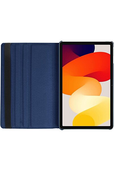 m.tk moveteck Xiaomi Redmi Pad Se 11 Inç Uyumlu Tablet Kılıf 360 Derece Tam Koruyucu Standlı Kapaklı Dönen Zırh